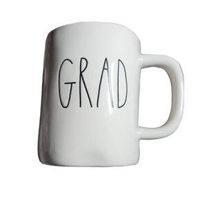 Rae Dunn Artisan Collection Black White Grad Mug